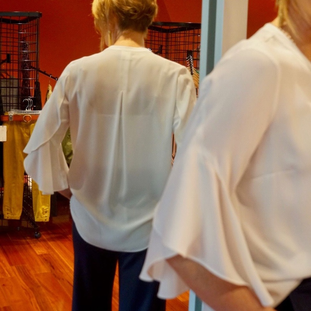 Cabi - Float blouse- white